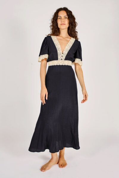 Midnight Lace Felicity Dress full